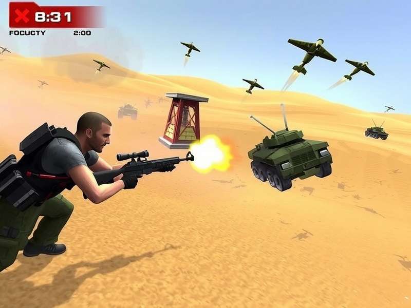 Elite Enforcers Desert Strike vehicle combat